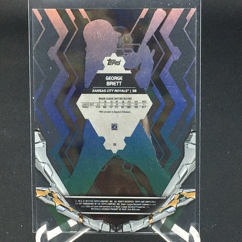 2019 TOPPS HIGH TEK - G. BRETT -