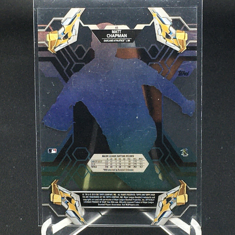 2019 TOPPS HIGH TEK - M. CHAPMAN -