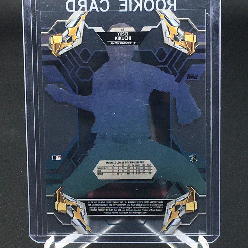 2019 TOPPS HIGH TEK - Y. KIKUCHI -