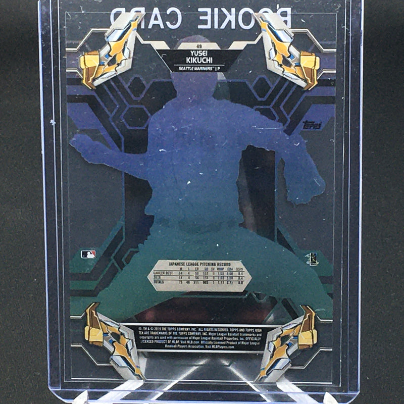 2019 TOPPS HIGH TEK - Y. KIKUCHI -