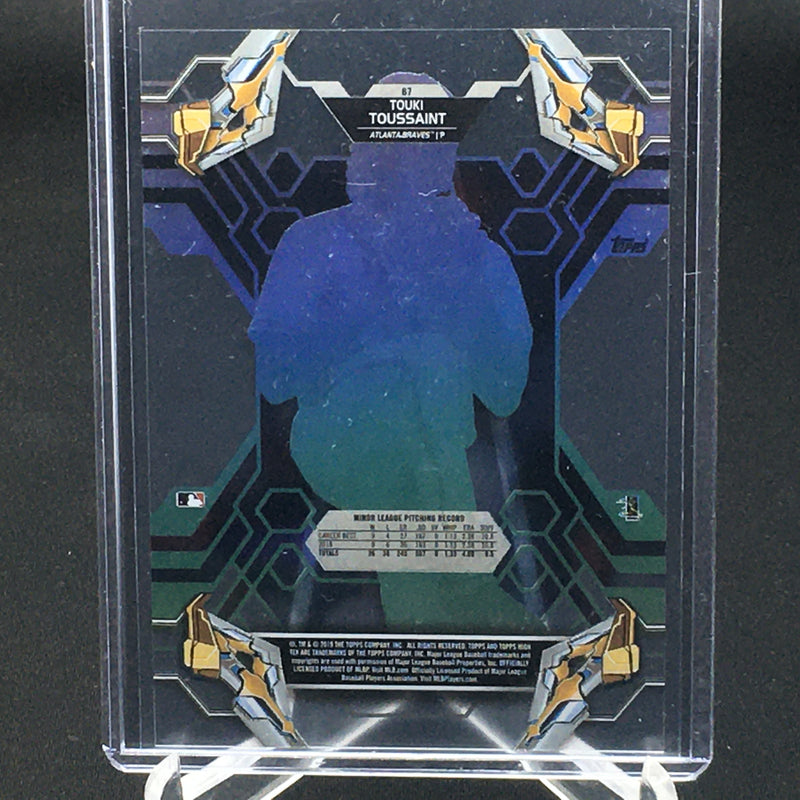 2019 TOPPS HIGH TEK - T. TOUSSAINT -
