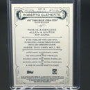 2019 TOPPS ALLEN AND GINTER - R. CLEMENTE - #RIP-18 - #'D/50 - RIP CARD