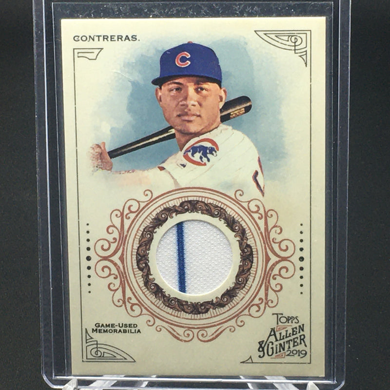 2019 TOPPS ALLEN AND GINTER - W. CONTRERAS -