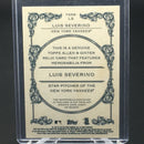 2019 TOPPS ALLEN AND GINTER - L. SEVERINO -