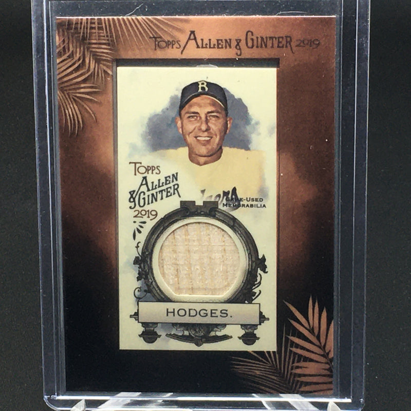 2019 TOPPS ALLEN AND GINTER - G. HODGES -