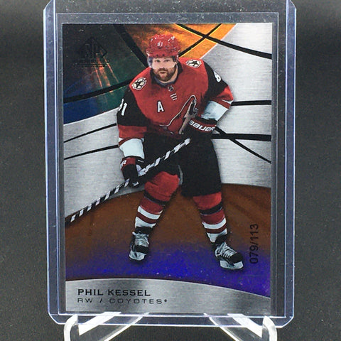 2019 UPPER DECK SP GAME USED - P. KESSEL - #56 - #'D/113 - ORANGE