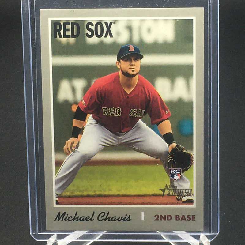 2019 TOPPS HERITAGE - M. CHAVIS -