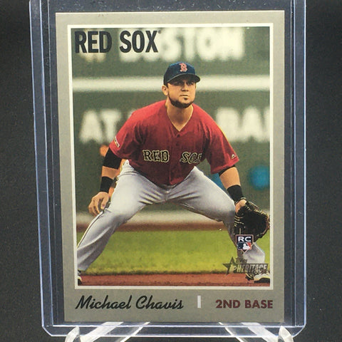 2019 TOPPS HERITAGE - M. CHAVIS - #501 ACTION - RC