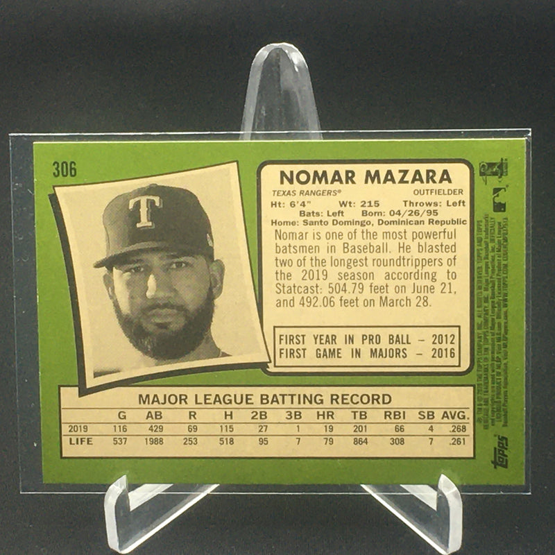 2020 TOPPS HERITAGE - N. MAZARA -