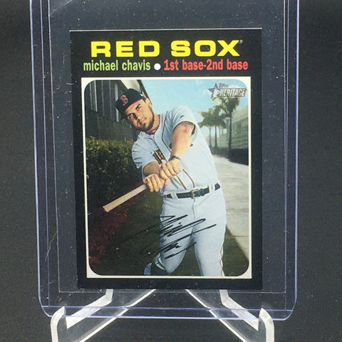 2020 TOPPS HERITAGE - M. CHAVIS - #500 - #'D/100  - SP