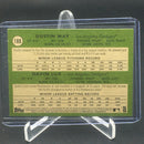 2020 TOPPS HERITAGE - ROOKIE STARS - D. MAY/ G. LUX -