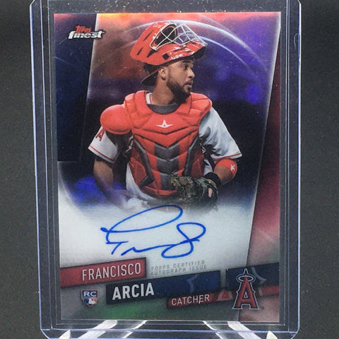 2019 TOPPS FINEST - F. ARCIA - #FA-FA - AUTOGRAPH - REFRACTOR