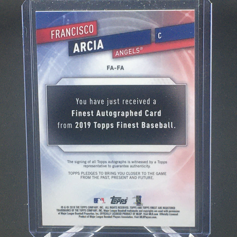 2019 TOPPS FINEST - F. ARCIA -