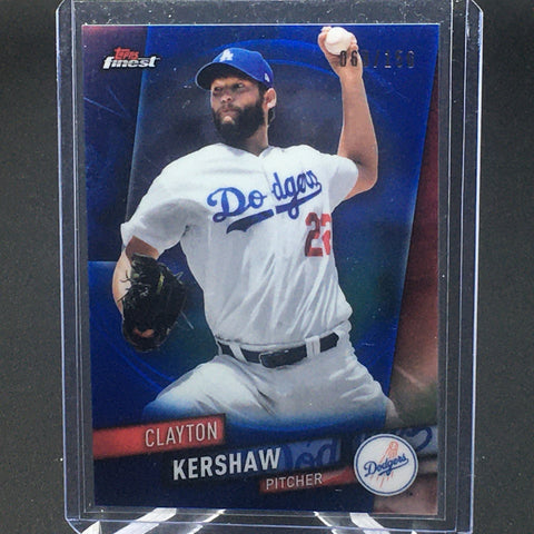 2019 TOPPS FINEST - C. KERSHAW - #23 - #'D/150 - REFRACTOR