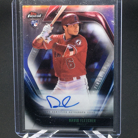 2019 TOPPS FINEST - D. FLETCHER - #FFA-DF - AUTOGRAPH - REFRACTOR - RC