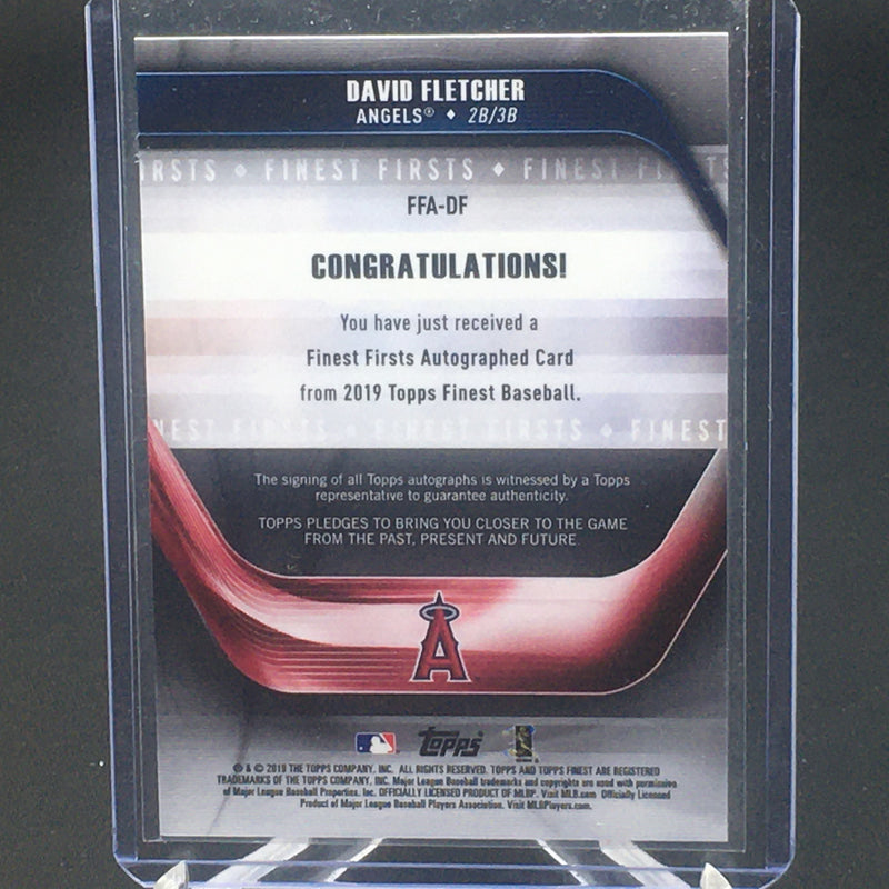 2019 TOPPS FINEST - D. FLETCHER -