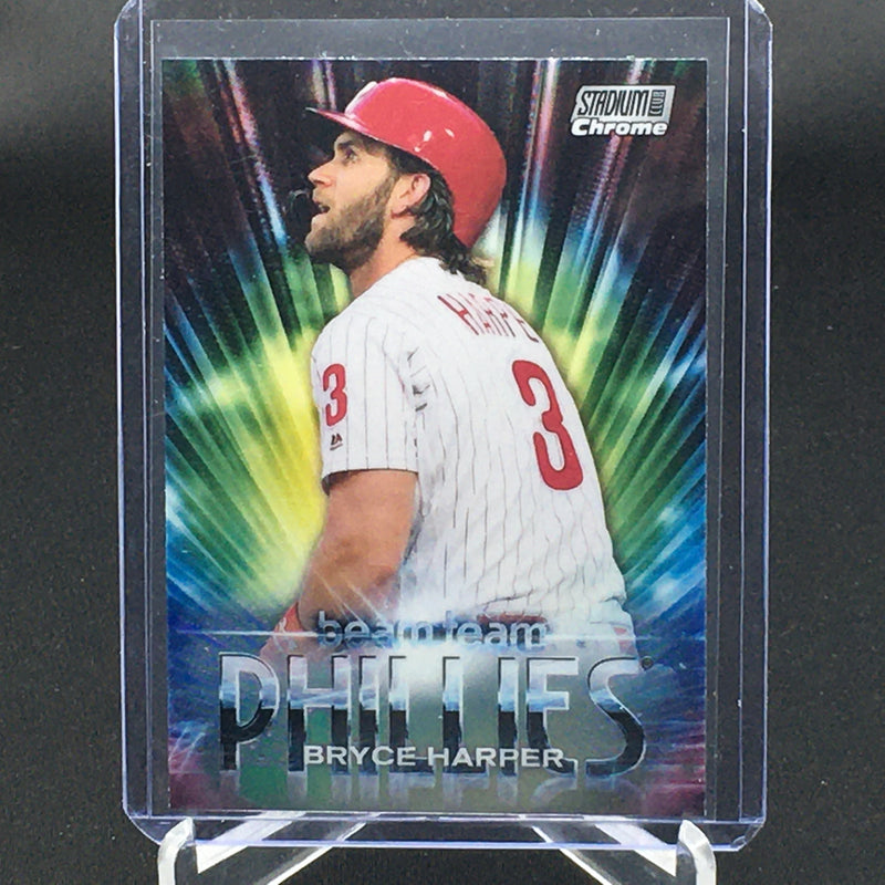 2020 TOPPS STADIUM CLUB CHROME - BEAM TEAM - B. HARPER -