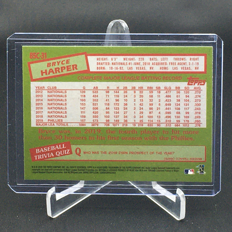 2020 TOPPS SERIES 2 - 35TH ANNIVERSARY - B. HARPER -