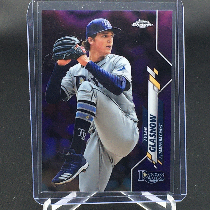2020 TOPPS CHROME - PURPLE - T. GLASNOW - #118 - #'D/299
