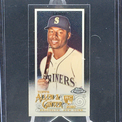 2020 TOPPS ALLEN & GINTER CHROME - MINI - K. LEWIS - #159 - RC
