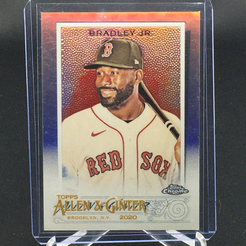 2020 TOPPS CHROME - ALLEN & GINTER - SILVER - J. BRADLEY JR. - #161