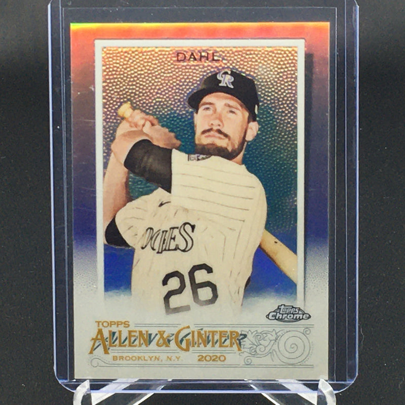 2020 TOPPS CHROME - ALLEN & GINTER - SILVER - D. DAHL -
