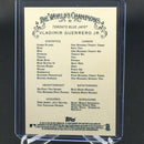 2020 TOPPS CHROME - ALLEN & GINTER  - SILVER - V. GUERRERO JR. -