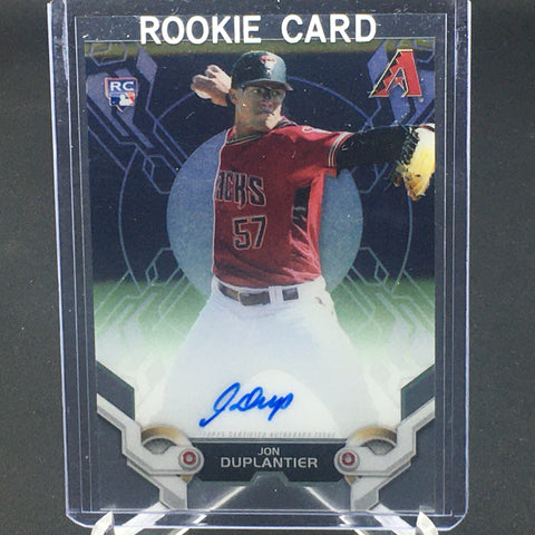 2019 TOPPS HIGH TEK - J. DUPLANTIER - #HTA-JDU - AUTOGRAPH - RC