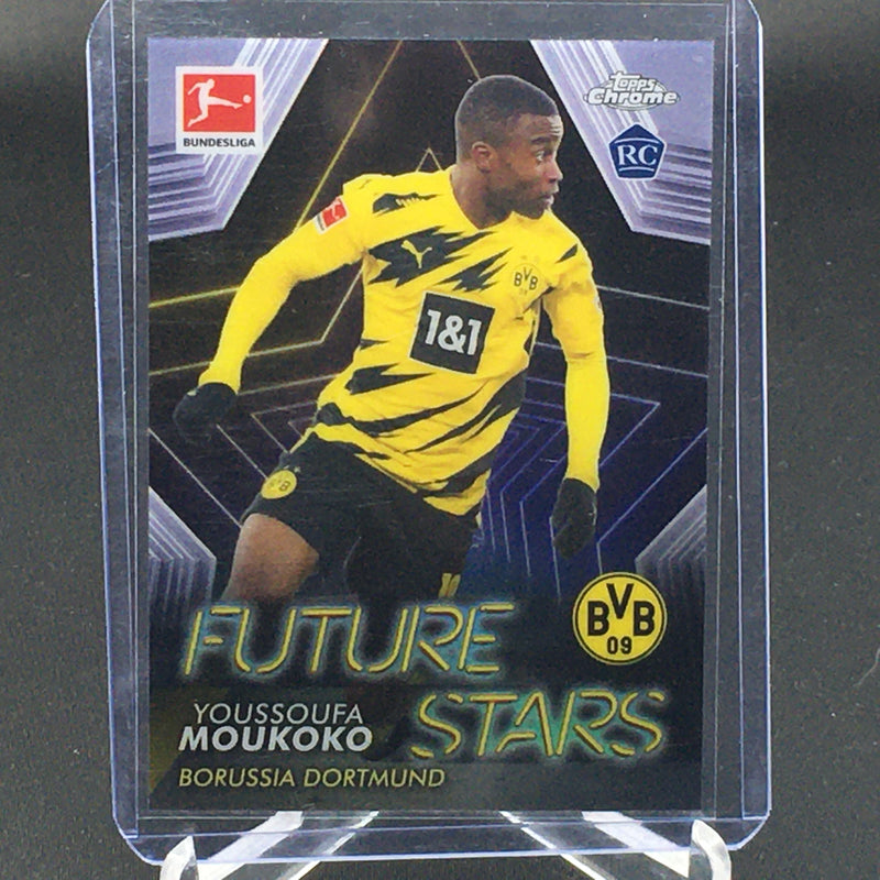 2021 TOPPS CHROME BUNDESLIGA - FUTURE STARS - Y. MOUKOKO -