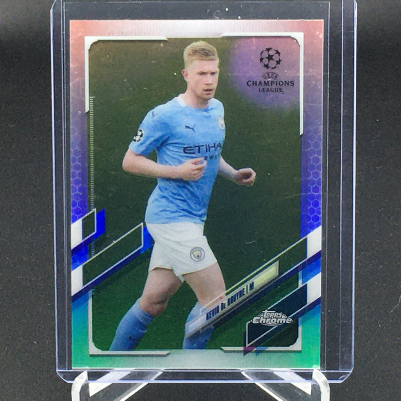 2020 TOPPS CHROME CHAMPIONS LEAGUE - REFRACTOR - K. DE BRUYNE -