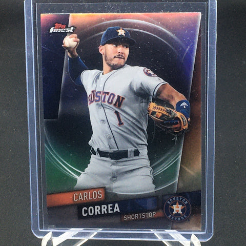 2019 TOPPS FINEST - C. CORREA - #31 - REFRACTOR