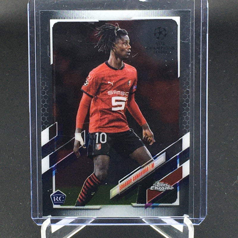 2021 TOPPS CHROME CHAMPIONS LEAGUE - E. CAMAVINGA -