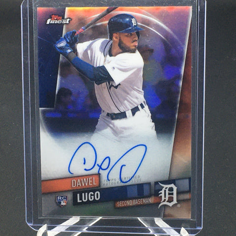 2019 TOPPS FINEST - D. LUGO - #FA-DL - AUTOGRAPH - REFRACTOR - RC