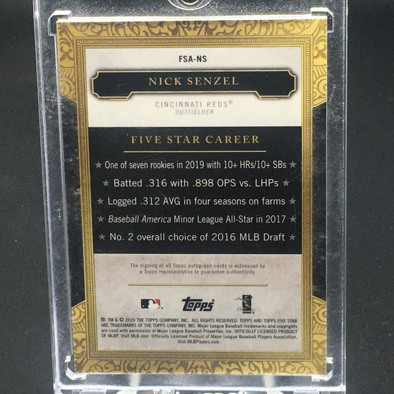 2020 TOPPS FIVE STAR - N. SENZEL -