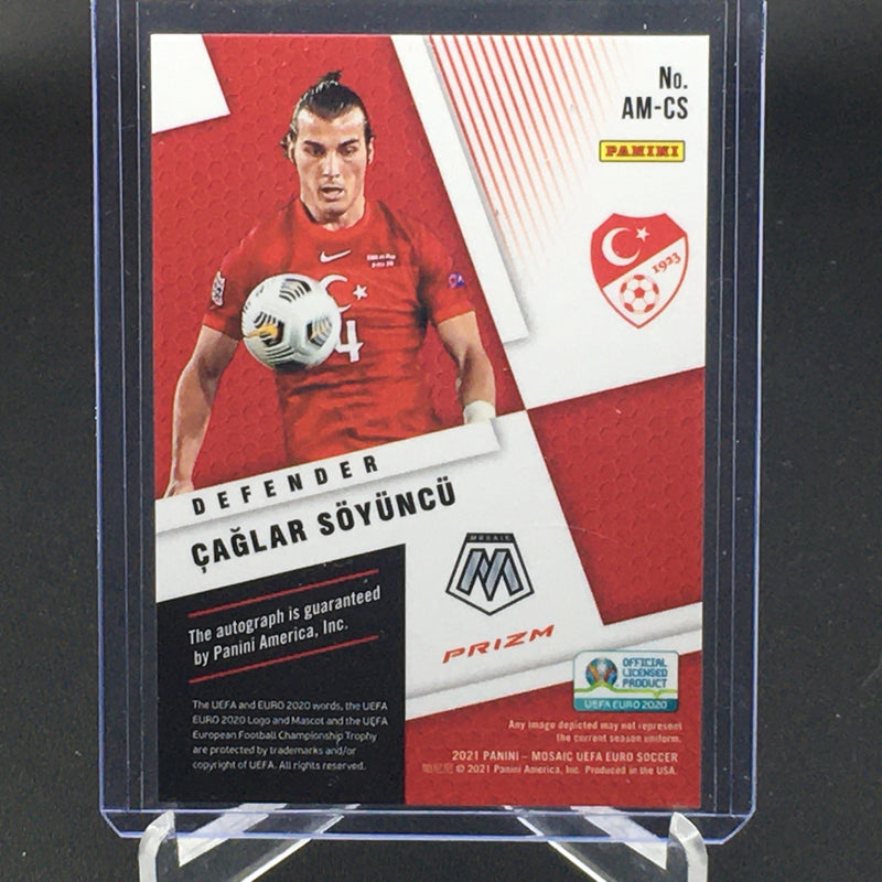 2021 PANINI UEFA MOSAIC - SILVER MOSAIC - C. SOYUNCU -