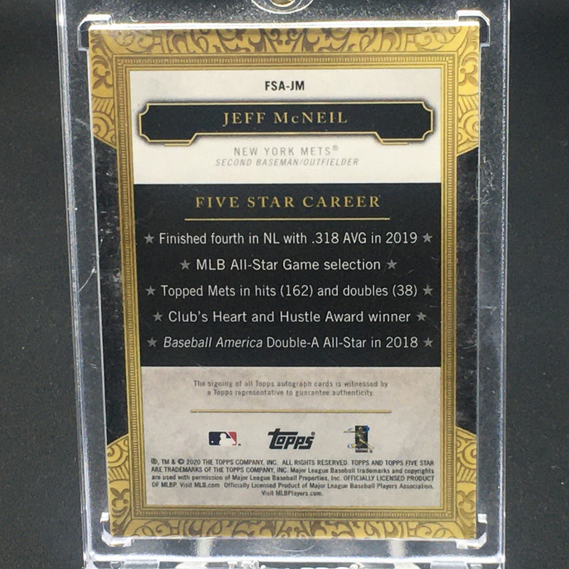 2020 TOPPS FIVE STAR - J. MCNEIL -