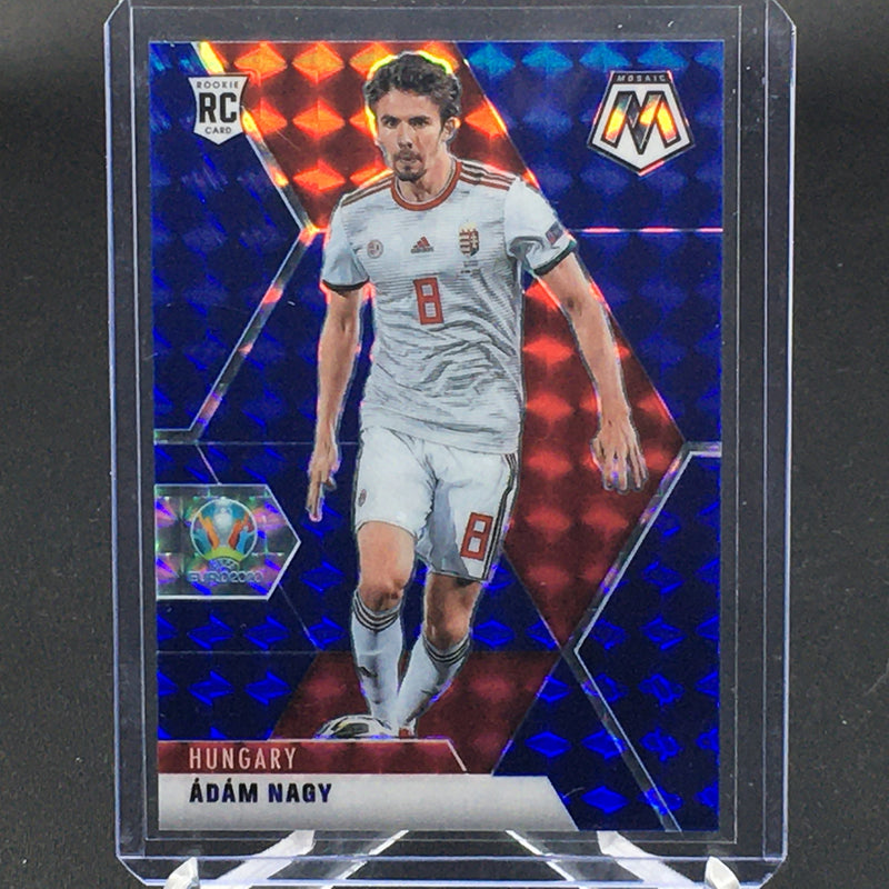 2021 PANINI UEFA MOSAIC - BLUE MOSAIC - A. NAGY - #50 - #'D/99 - RC