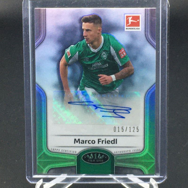 2020 TIER ONE BUNDESLIGA - M. FRIEDL - #BO-MF - #'D/125 - AUTOGRAPH