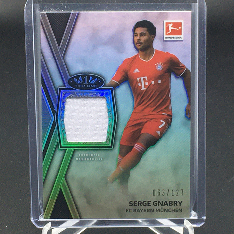 2020 TIER ONE BUNDESLIGA - S. GNABRY - #TR-SG - #'D/127 - JERSEY RELIC