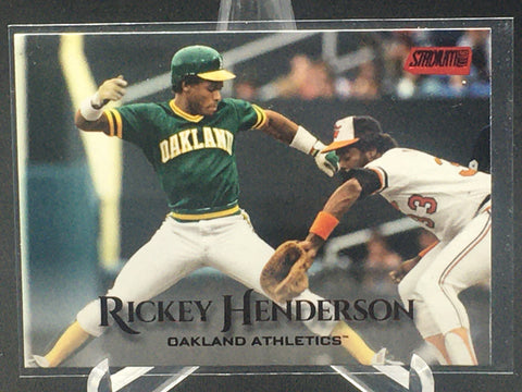 2019 TOPPS STADIUM CLUB - R. HENDERSON - #132 - RED FOIL
