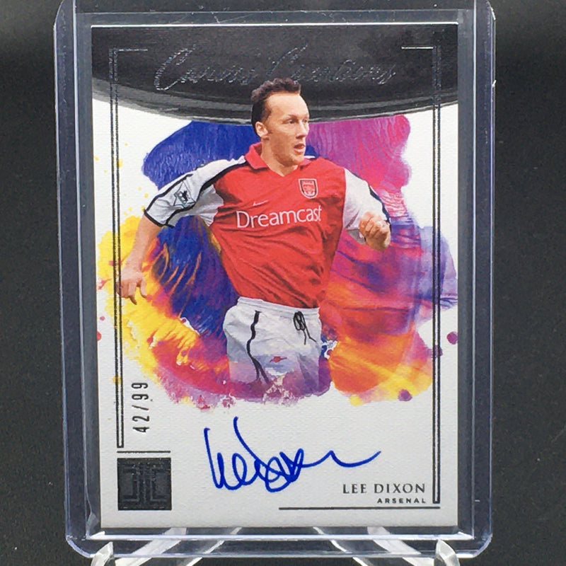 2020 IMPECCABLE PREMIER LEAGUE - CANVAS CREATIONS - L. DIXON - #CC-LD - #'D/99 - AUTOGRAPH