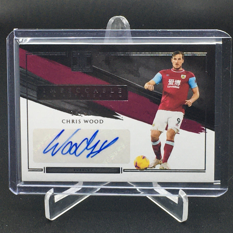 2020 IMPECCABLE PREMIER LEAGUE - IMPECCABLE STARS - C. WOOD - #IS-CW - #'D/99 - AUTOGRAPH