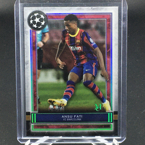 2021 TOPPS MUSEUM COLLECTION - CHAMPIONS LEAGUE - A. FATI - #4