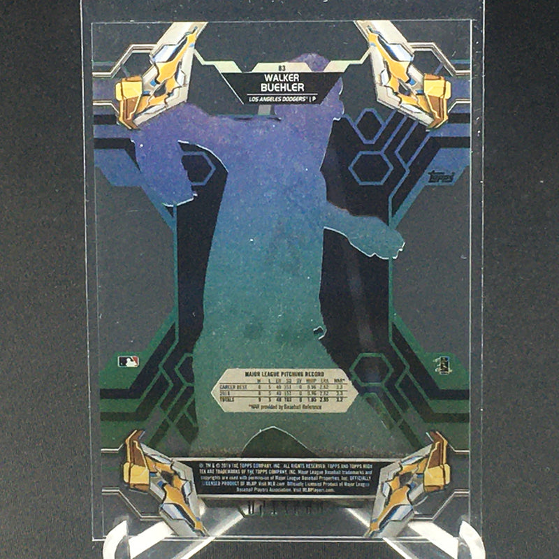 2019 TOPPS HIGH TEK - W. BUEHLER- #83 - #'D/150 - GREEN