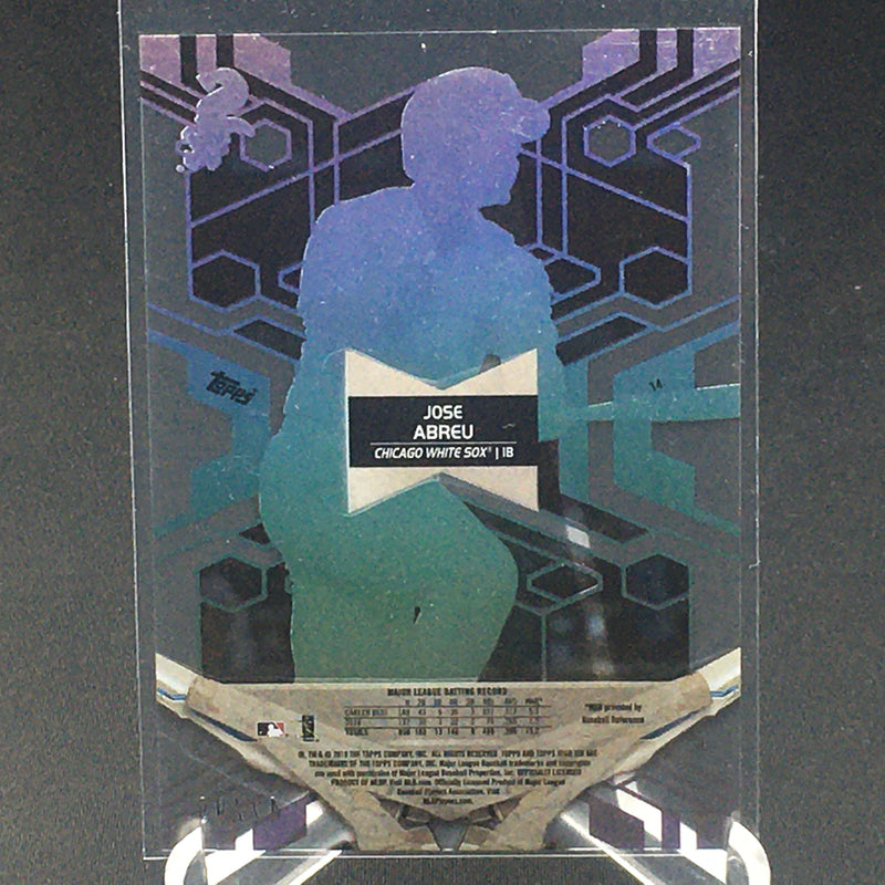 2019 TOPPS HIGH TEK - J. ABREU- #14 - #'D/99 - PURPLE