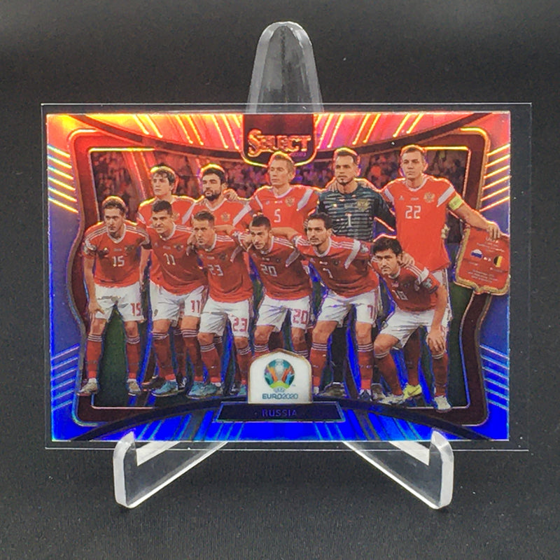 2020 PANINI SELECT UEFA EURO - PRIZM - RUSSIA TEAM CARD -