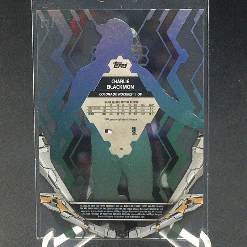 2019 TOPPS HIGH TEK - C. BLACKMON - #79 - #'D/150 - GREEN