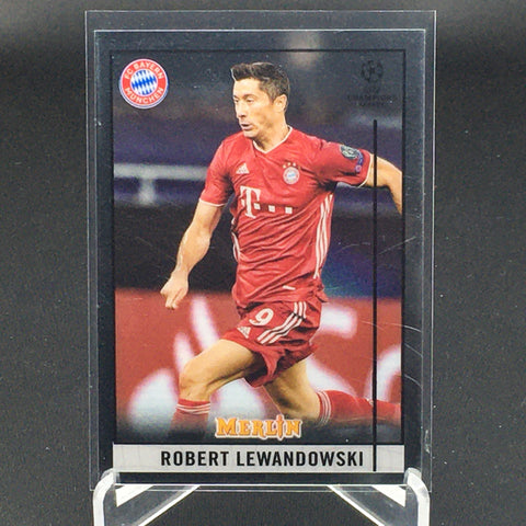 2020 TOPPS MERLIN CHAMPIONS LEAGUE - R. LEWANDOWSKI - #75