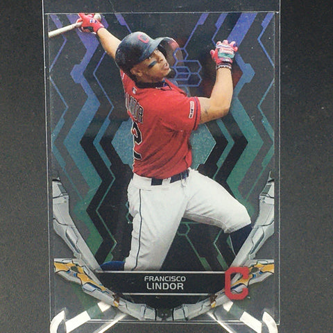 2019 TOPPS HIGH TEK - F. LINDOR - #15