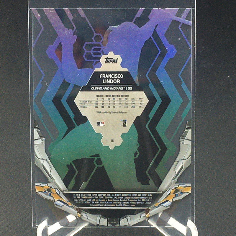 2019 TOPPS HIGH TEK - F. LINDOR -